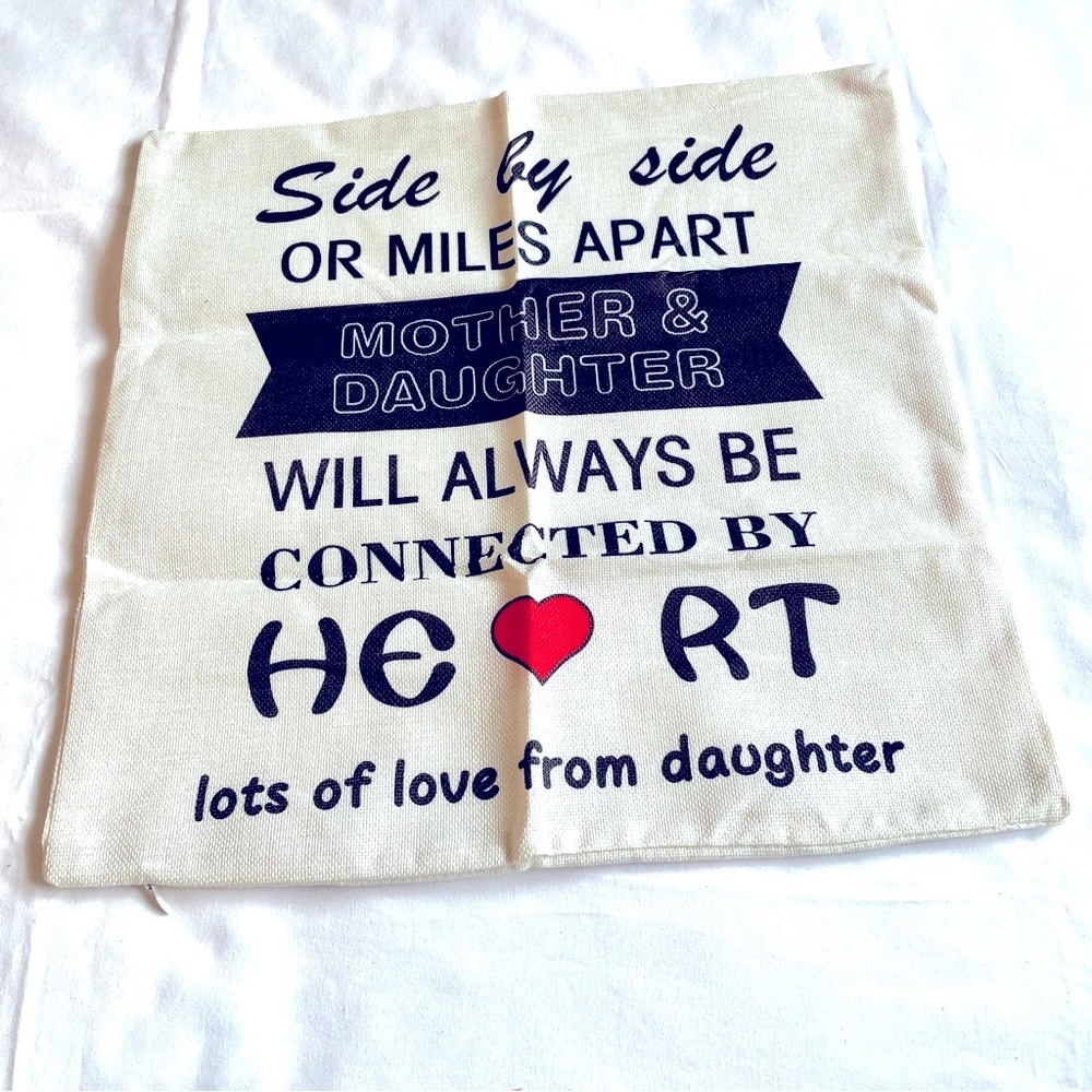 Mom’s Gift from Daughter For Home Decor Sofa Bedroom